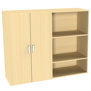 Suffolk Combination Bookcase 1086-M