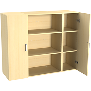 Midhurst Cupboard and Bookcase Unit 1094-M
